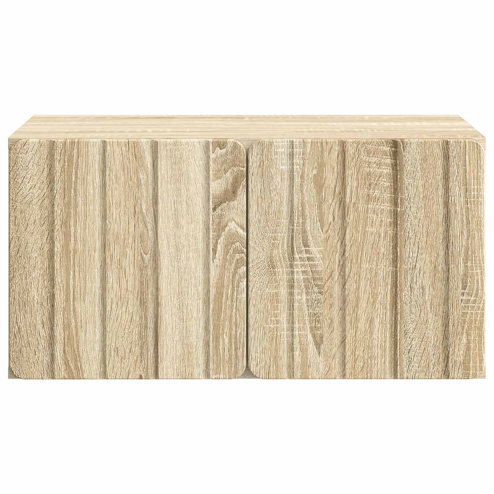 Wandbeugel TV-kast Sonoma Eiken 59,5 x 41 x 30 cm Bewerkt hout