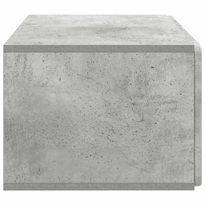Wandbeugel TV-kast Betongrijs 59,5 x 41 x 30 cm Bewerkt hout