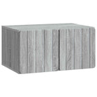 Wandkast TV 59,5x41x30 cm grijs sonoma bewerkt hout