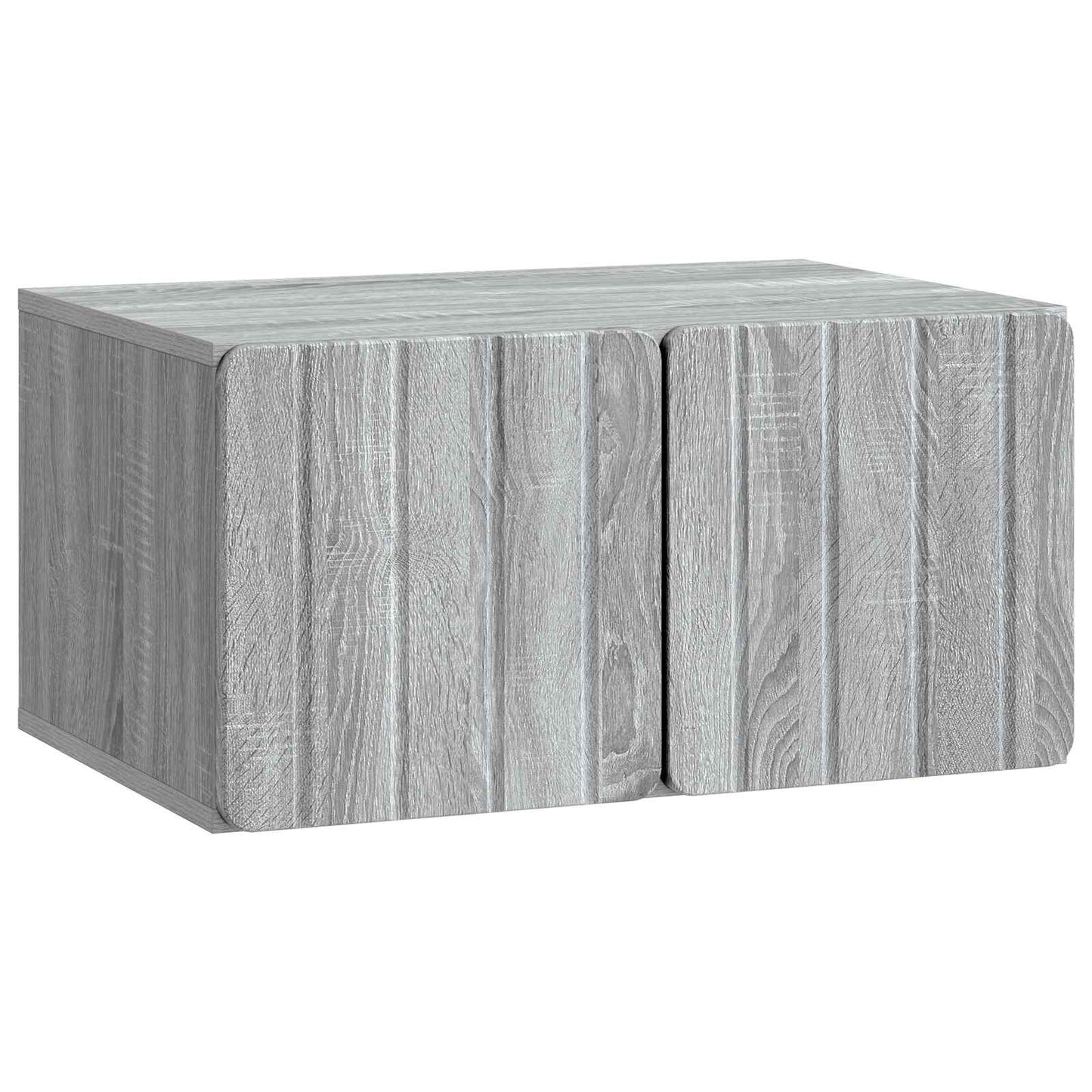 Wandbeugel TV-kast Grijs sonoma 59,5 x 41 x 30 cm Bewerkt hout