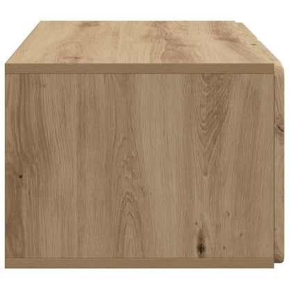 Wandbeugel TV-kast Artisanaal eiken 59,5 x 41 x 30 cm