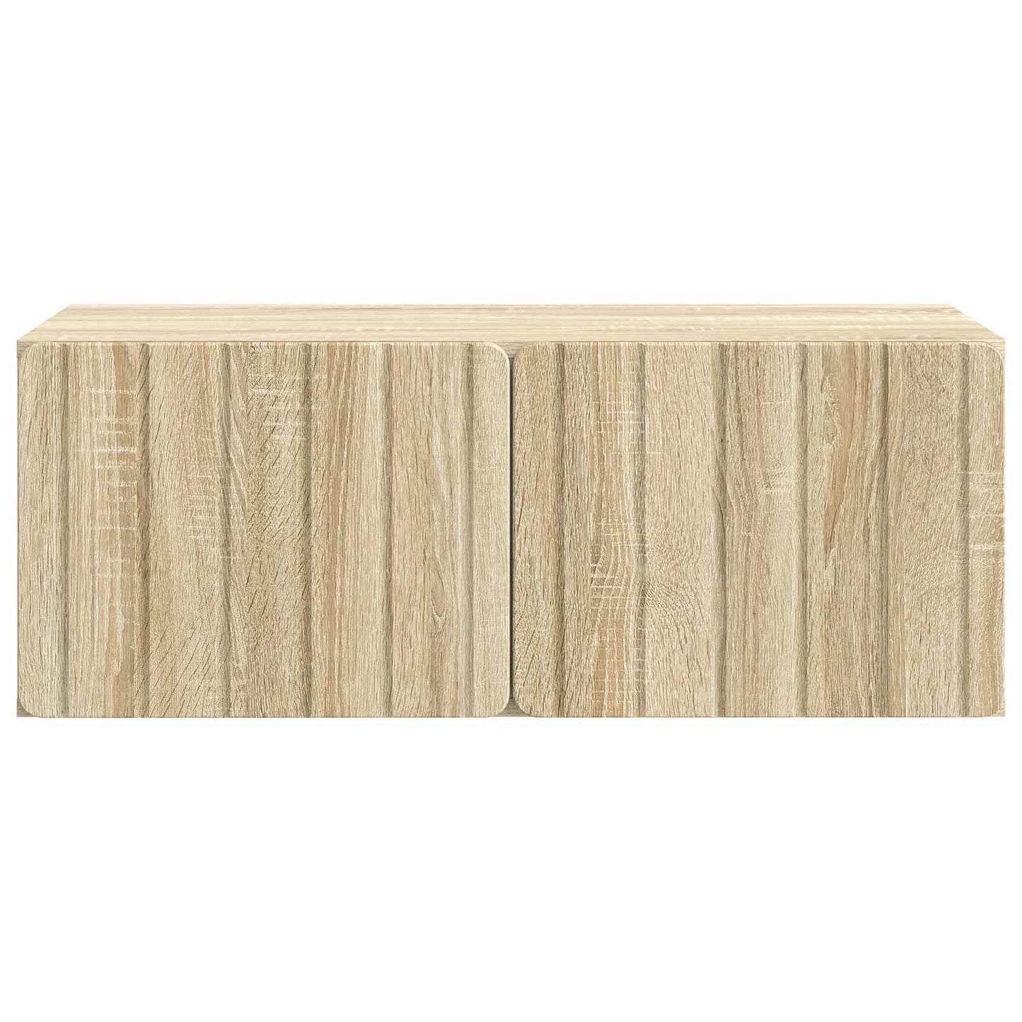 Wandbeugel TV-kast Sonoma Eiken 78,5 x 41 x 30 cm Bewerkt hout