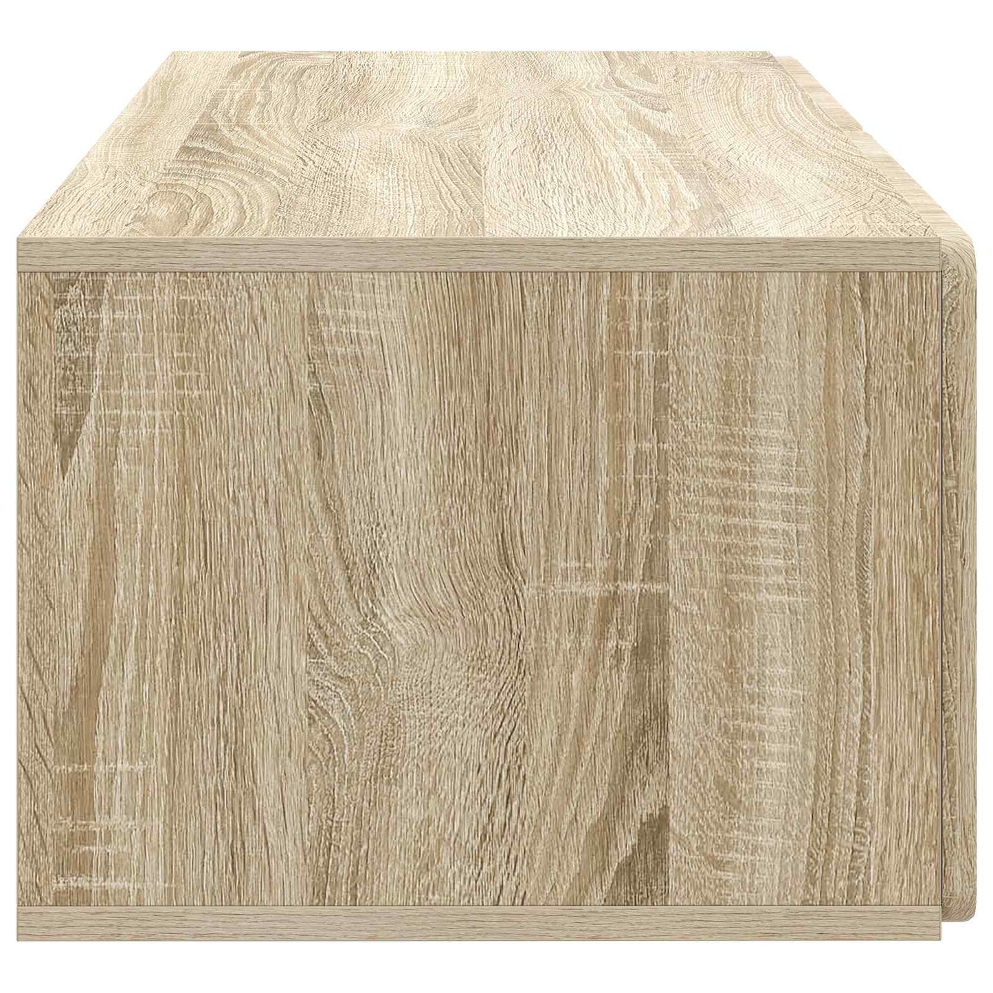 Wandbeugel TV-kast Sonoma Eiken 78,5 x 41 x 30 cm Bewerkt hout