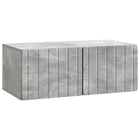 Wandkast TV 78,5x41x30 cm bewerkt hout betongrijs