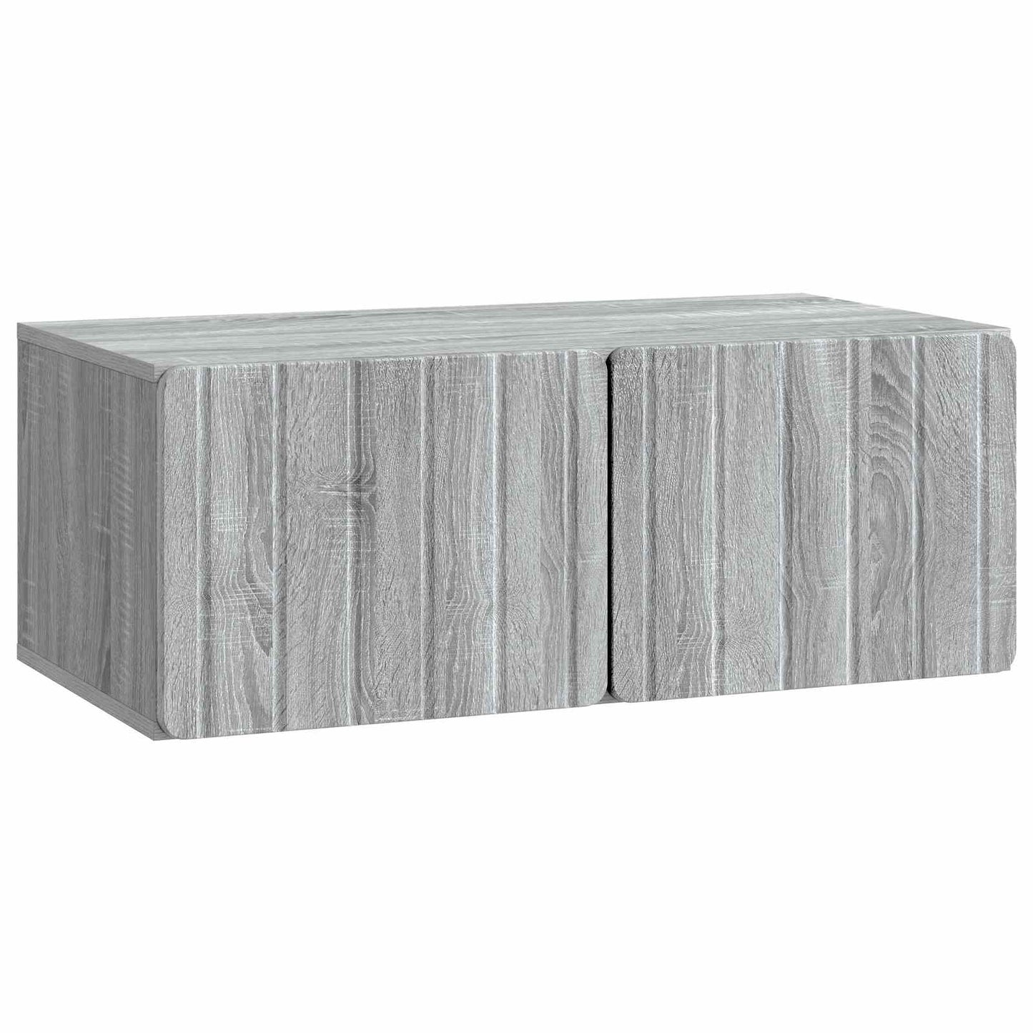 Wandbeugel TV-kast Grijs sonoma 78,5 x 41 x 30 cm Bewerkt hout