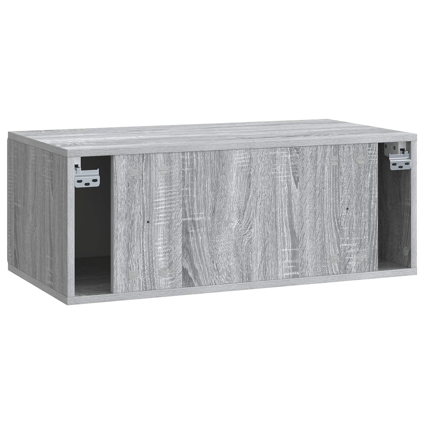 Wandbeugel TV-kast Grijs sonoma 78,5 x 41 x 30 cm Bewerkt hout