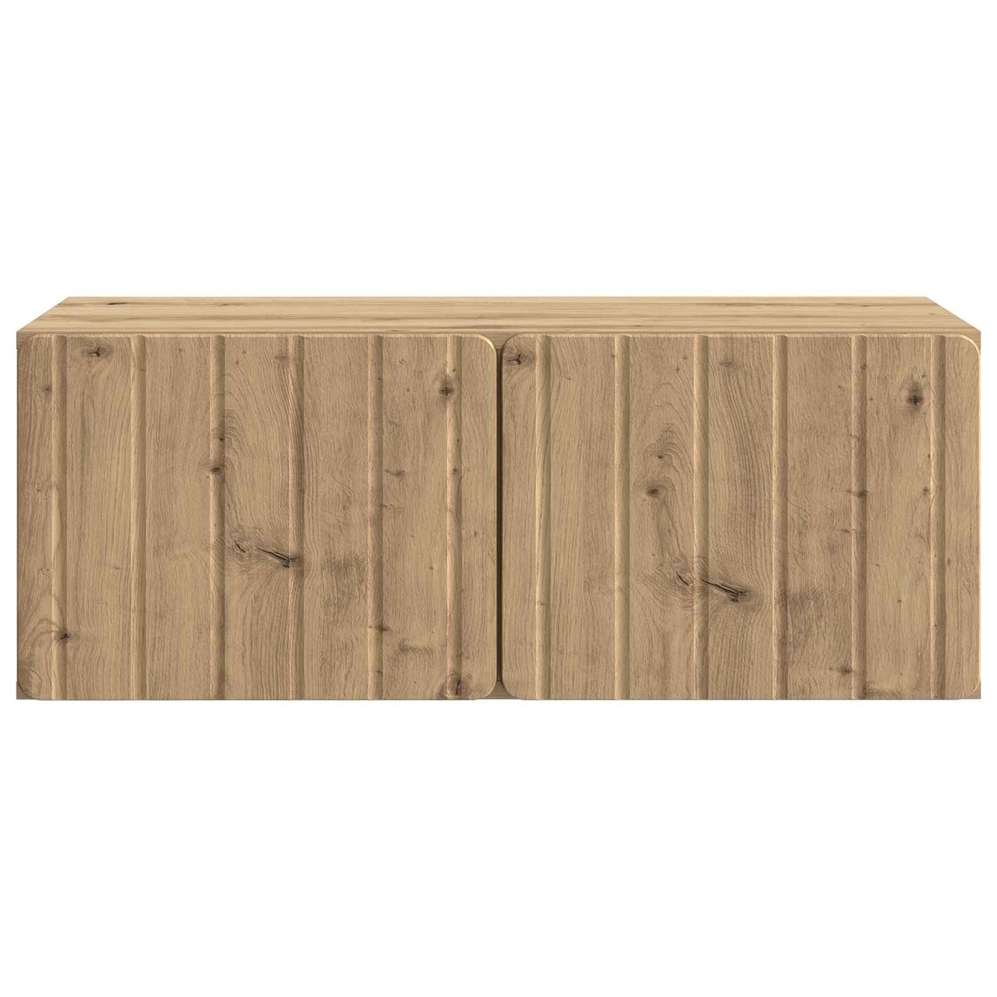 Wandbeugel TV-kast Artisanaal eiken 78,5 x 41 x 30 cm