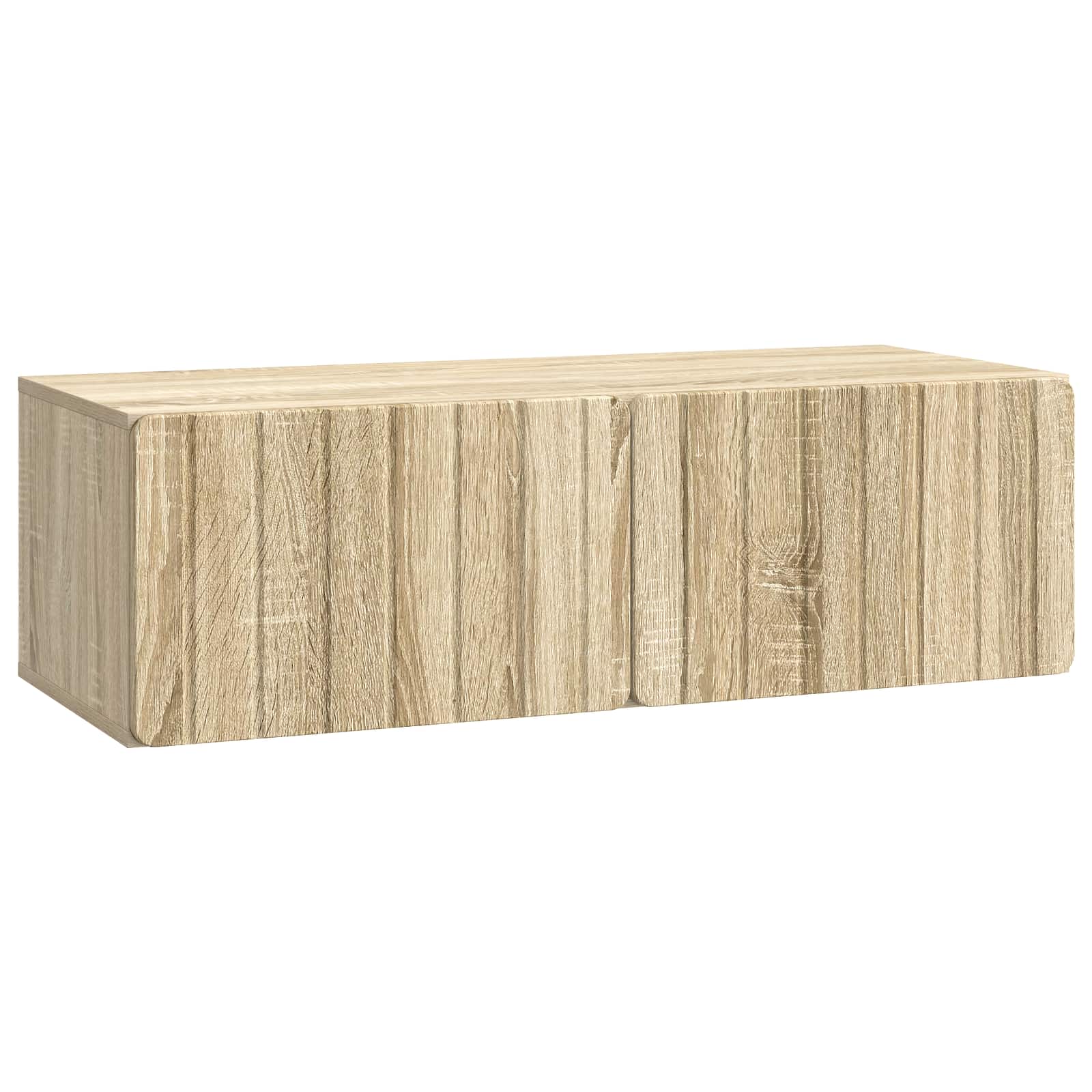 Wandbeugel TV-kast Sonoma Eiken 98 x 41 x 30 cm Bewerkt hout