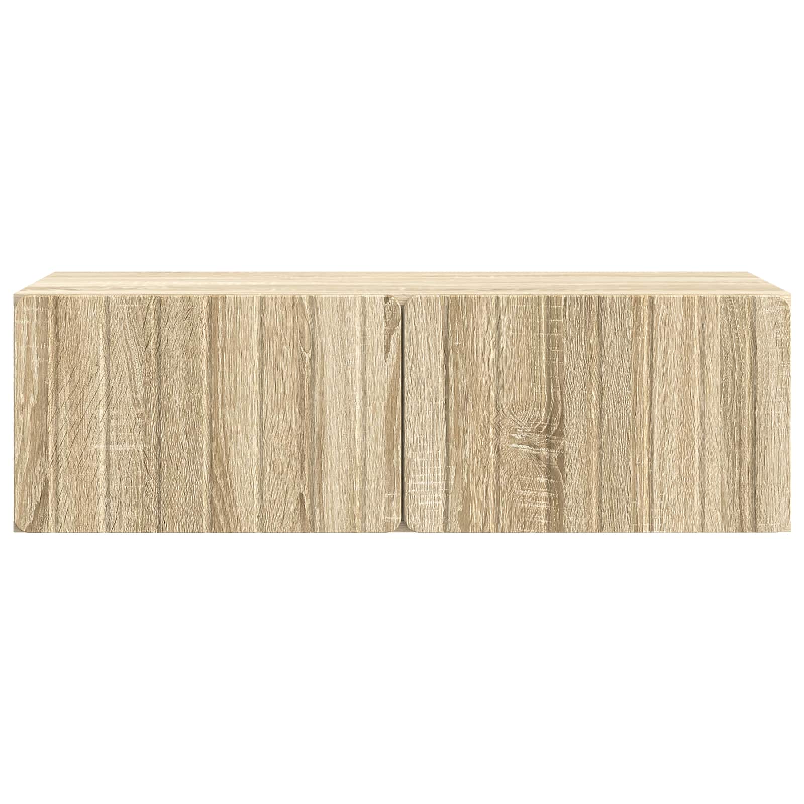 Wandbeugel TV-kast Sonoma Eiken 98 x 41 x 30 cm Bewerkt hout