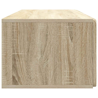 Wandbeugel TV-kast Sonoma Eiken 98 x 41 x 30 cm Bewerkt hout