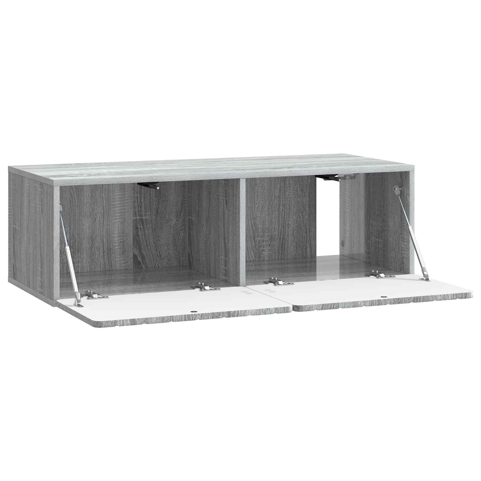 Wandbeugel TV-kast Grijs sonoma 98 x 41 x 30 cm Bewerkt hout