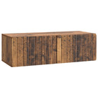 Wandkast TV 98x41x30 cm oud hout bewerkt hout