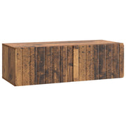 Wandkast TV 98x41x30 cm oud hout bewerkt hout