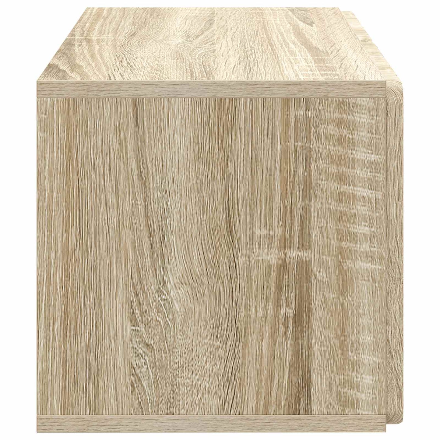 Wandbeugel TV-kast Sonoma Eiken 59,5 x 31 x 30 cm Bewerkt hout