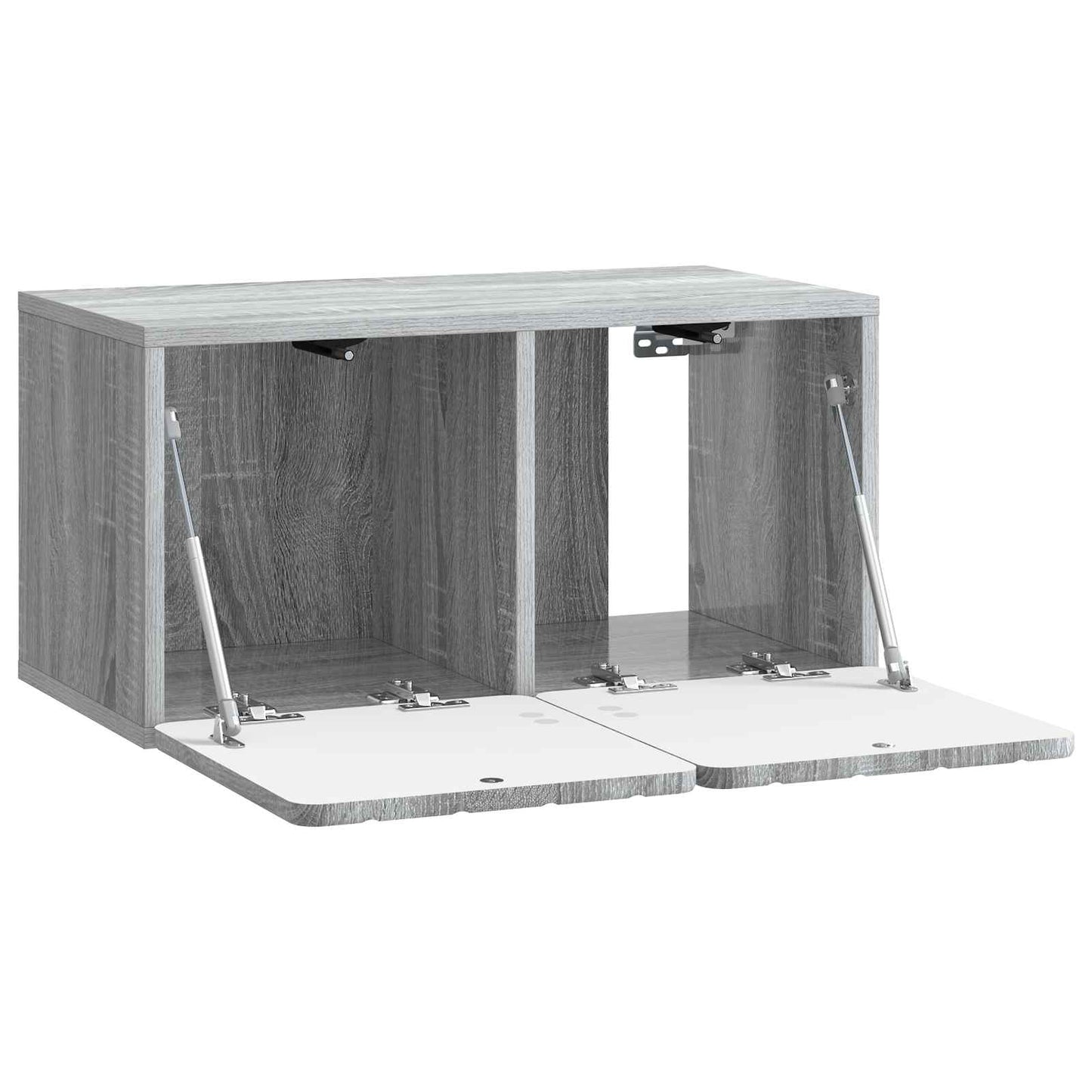 Wandbeugel TV-kast Grijs sonoma 59,5 x 31 x 30 cm Bewerkt hout