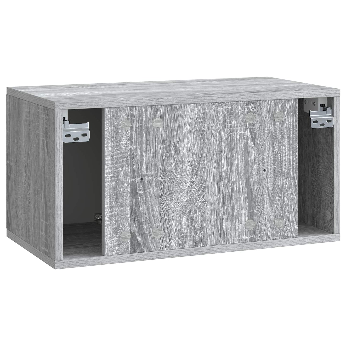 Wandbeugel TV-kast Grijs sonoma 59,5 x 31 x 30 cm Bewerkt hout