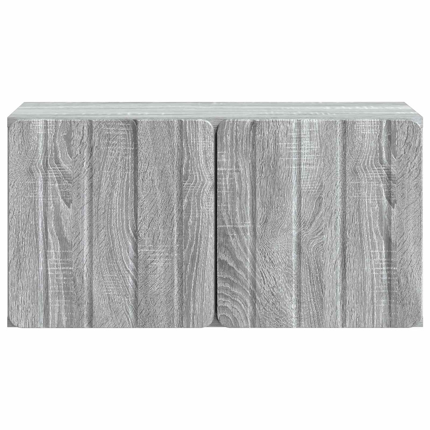 Wandbeugel TV-kast Grijs sonoma 59,5 x 31 x 30 cm Bewerkt hout