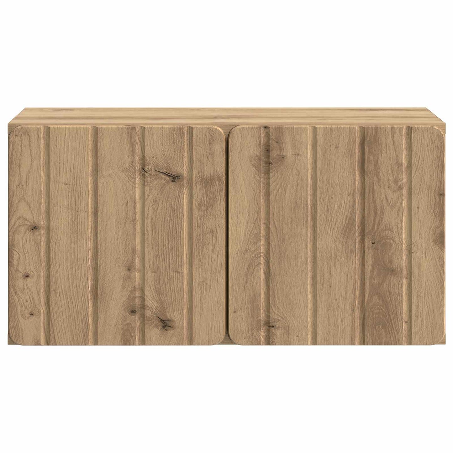 Wandbeugel TV-kast Artisanaal eiken 59,5 x 31 x 30 cm