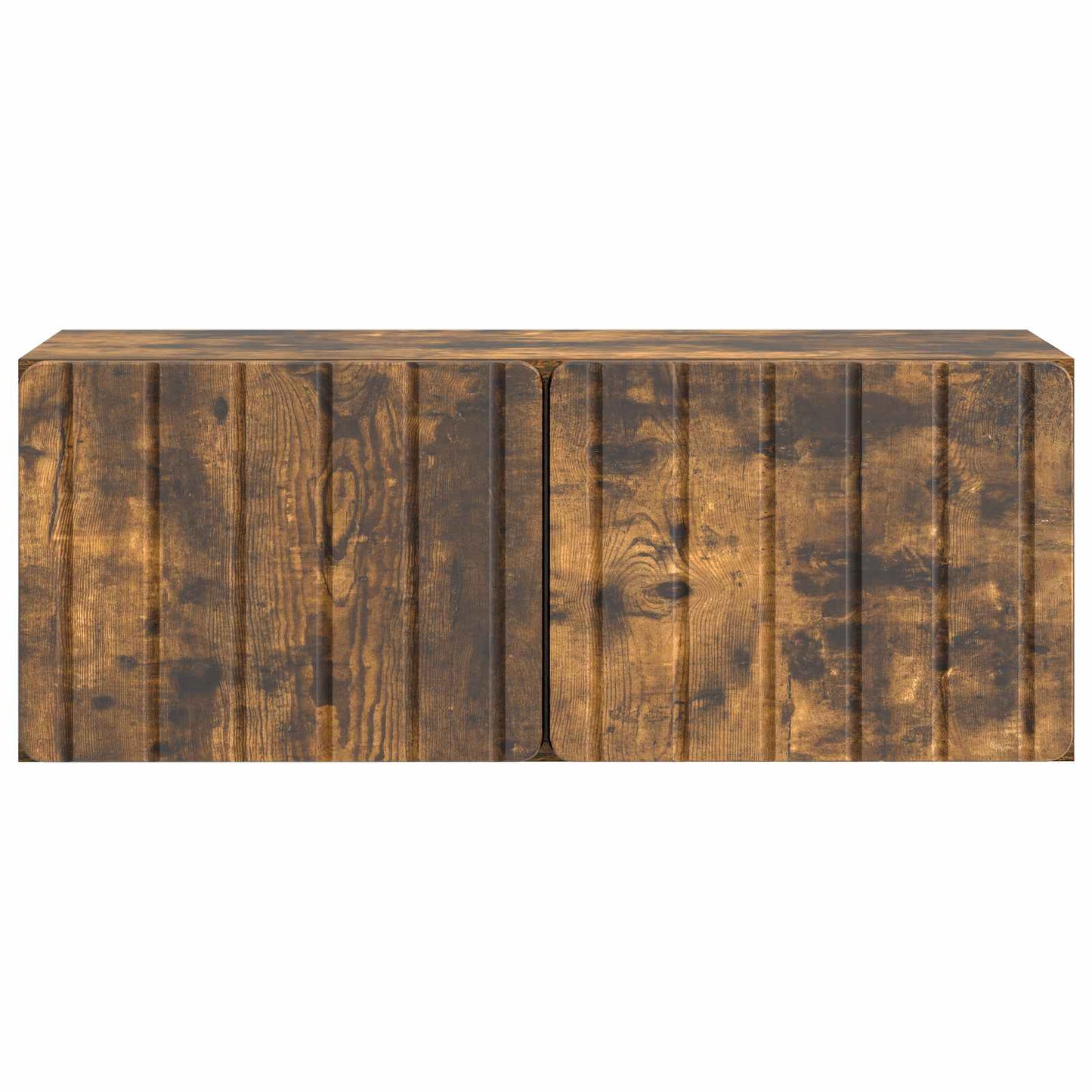 Wandbeugel TV-kast Gerookt eiken 78,5 x 31 x 30 cm Bewerkt hout