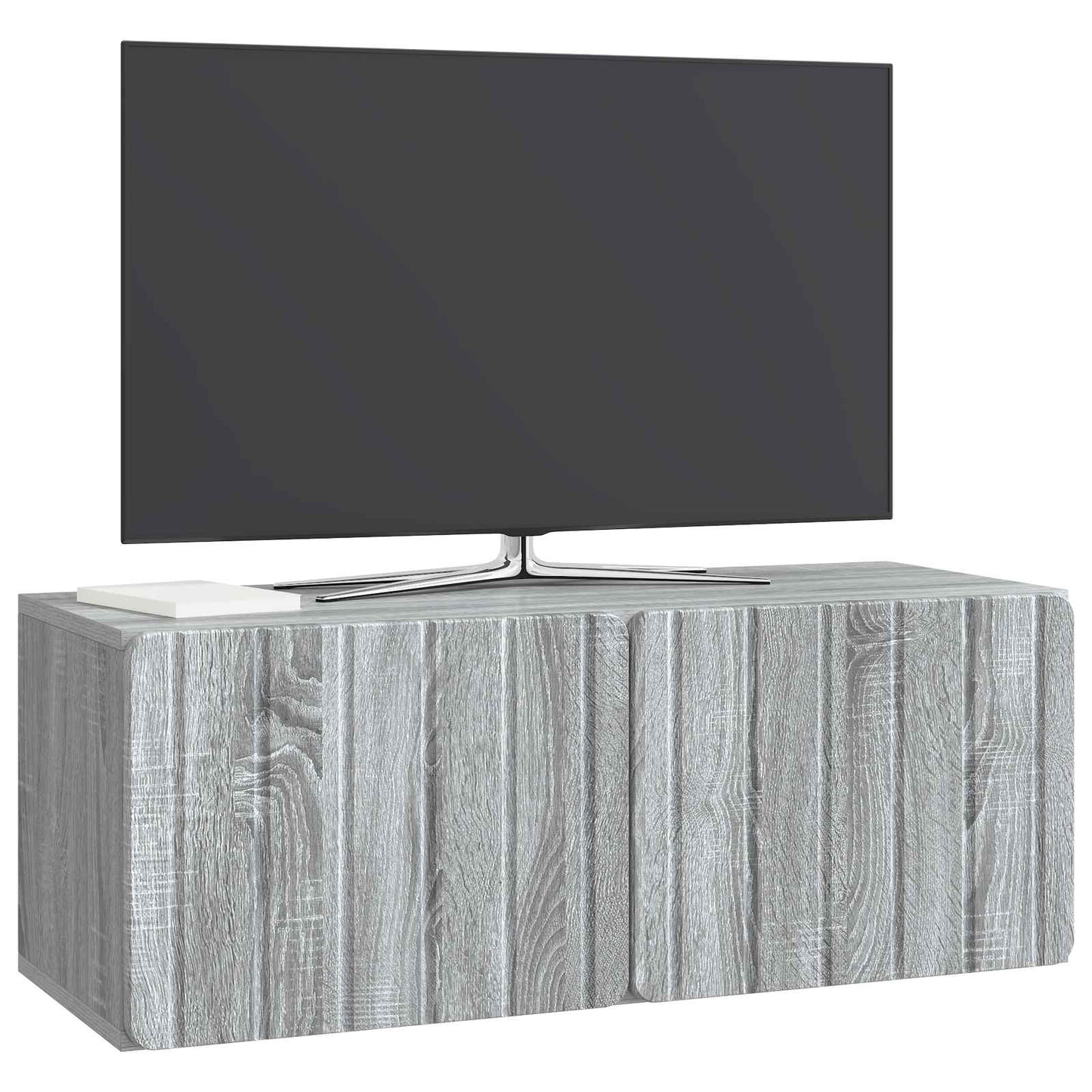 Wandbeugel TV-kast Grijs sonoma 78,5 x 31 x 30 cm Bewerkt hout