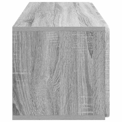Wandbeugel TV-kast Grijs sonoma 78,5 x 31 x 30 cm Bewerkt hout