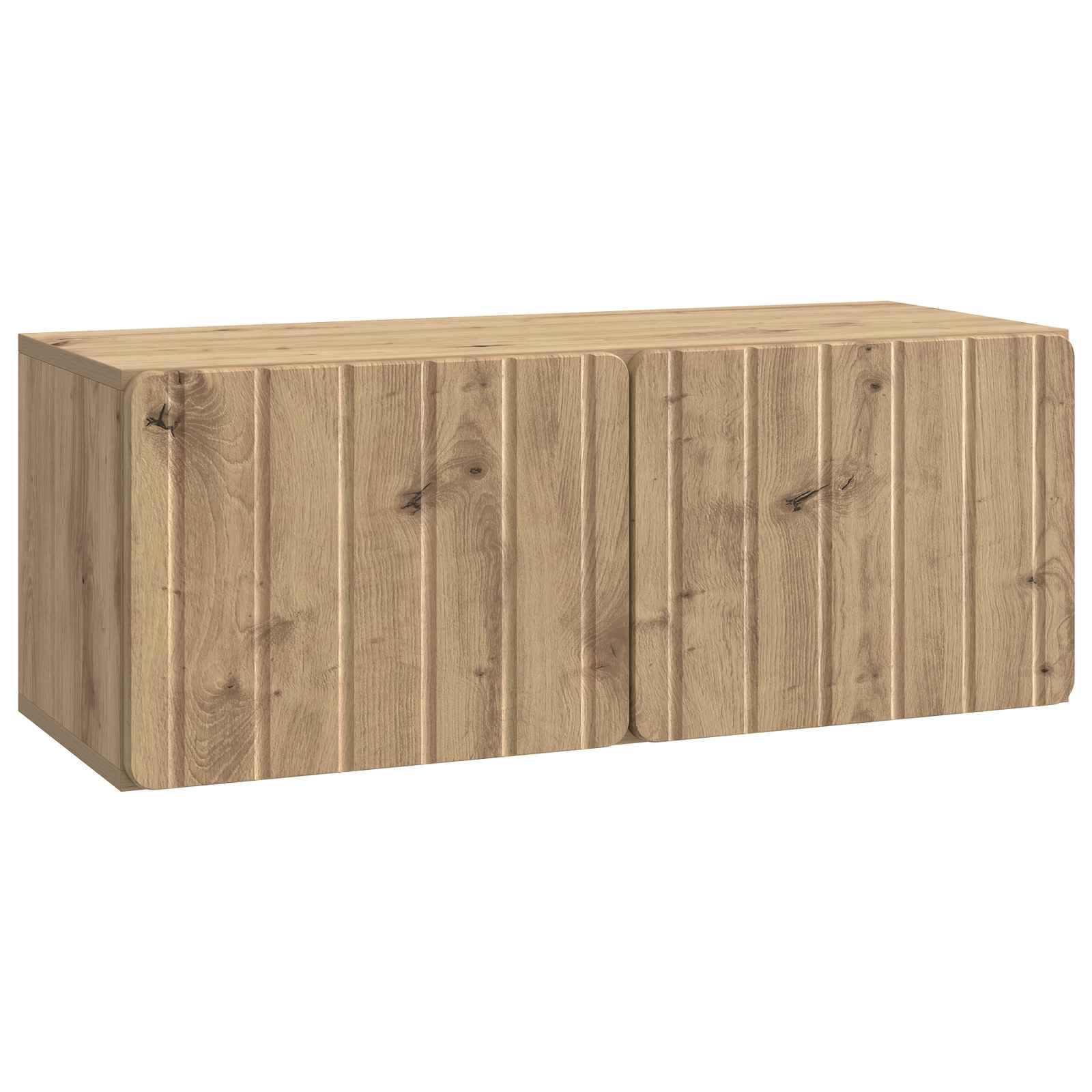 Wandbeugel TV-kast Artisanaal eiken 78,5 x 31 x 30 cm