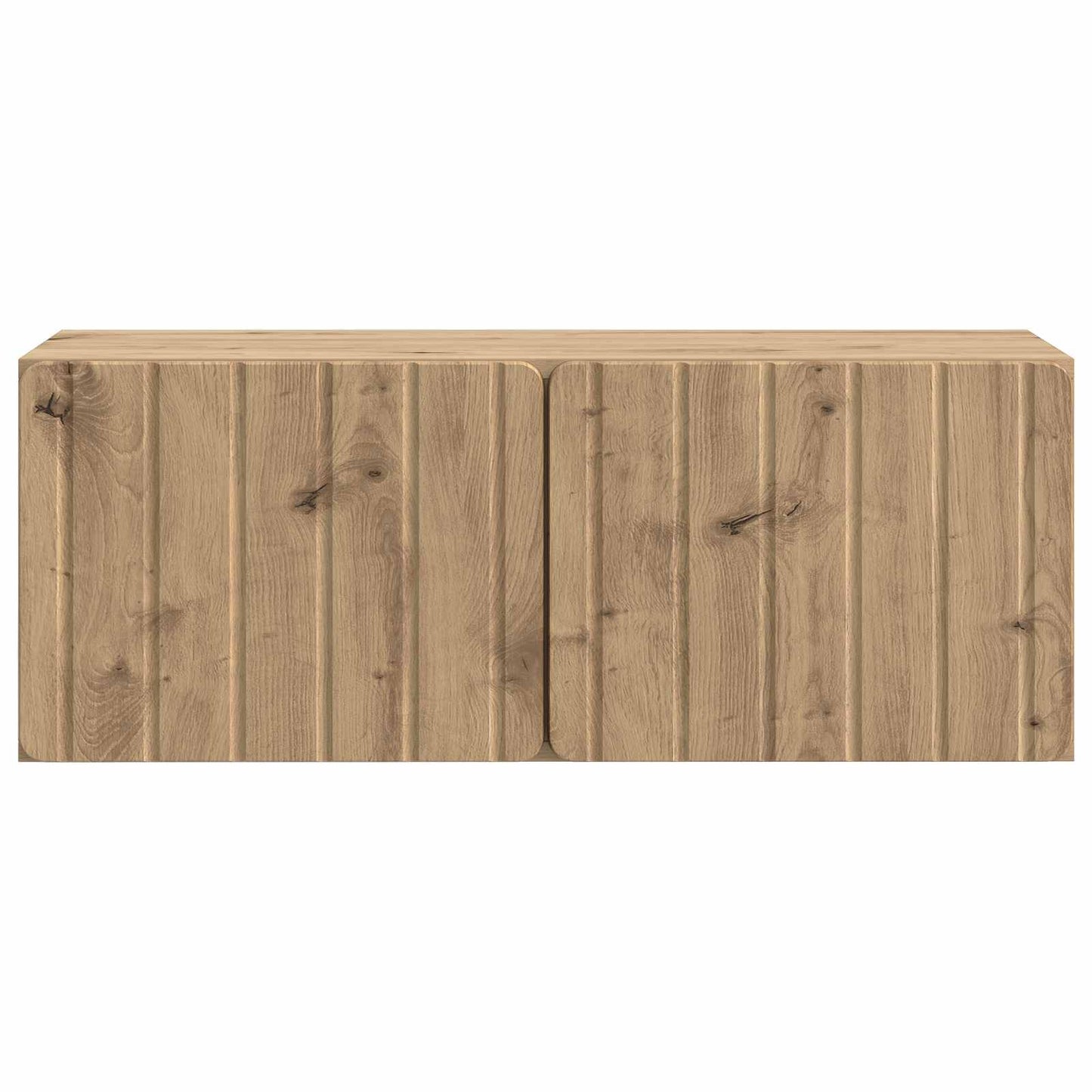 Wandbeugel TV-kast Artisanaal eiken 78,5 x 31 x 30 cm