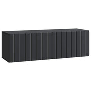 Tv-meubel 98x31x30 cm zwart bewerkt hout