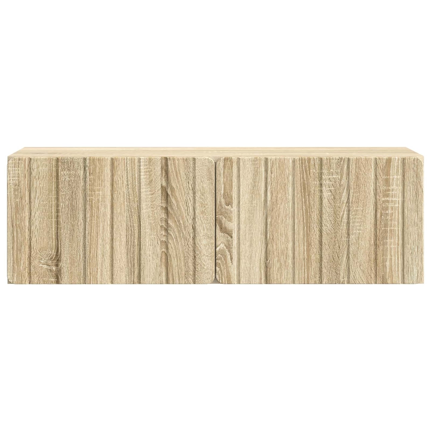 Wandbeugel TV-kast Sonoma Eiken 98 x 31 x 30 cm Bewerkt hout