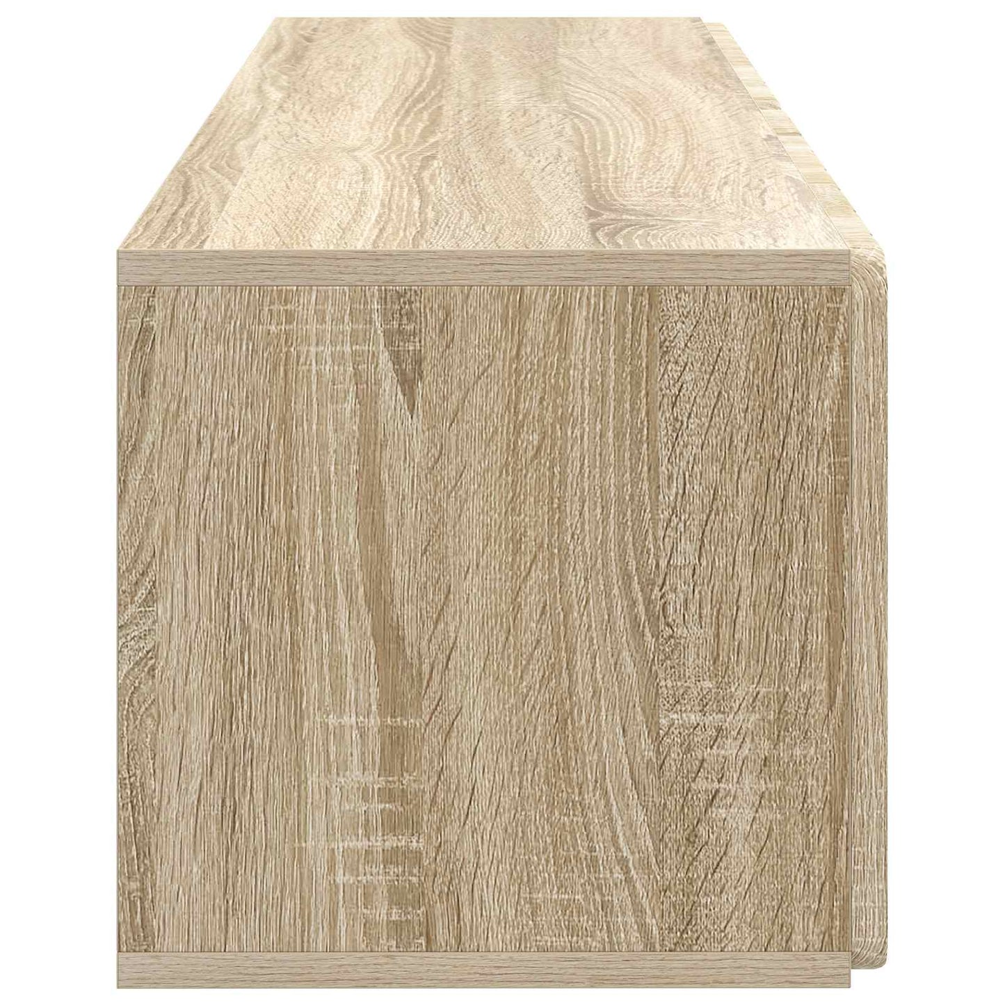Wandbeugel TV-kast Sonoma Eiken 98 x 31 x 30 cm Bewerkt hout