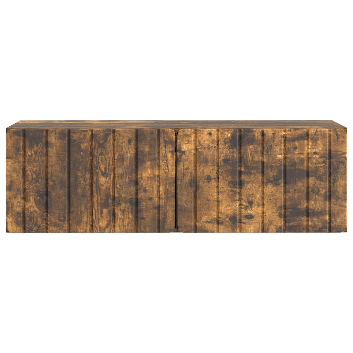 Wandbeugel TV-kast Gerookt eiken 98 x 31 x 30 cm Bewerkt hout