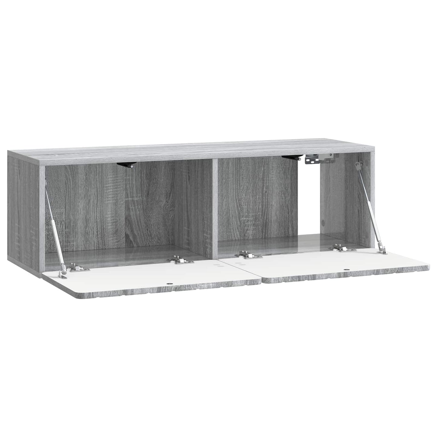 Wandbeugel TV-kast Grijs sonoma 98 x 31 x 30 cm Bewerkt hout