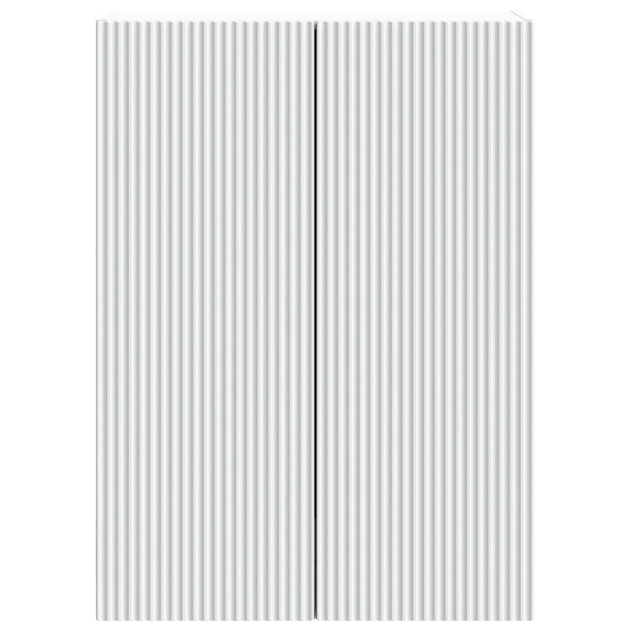 Wandkast Wit 66 x 34,5 x 90 cm Bewerkt hout