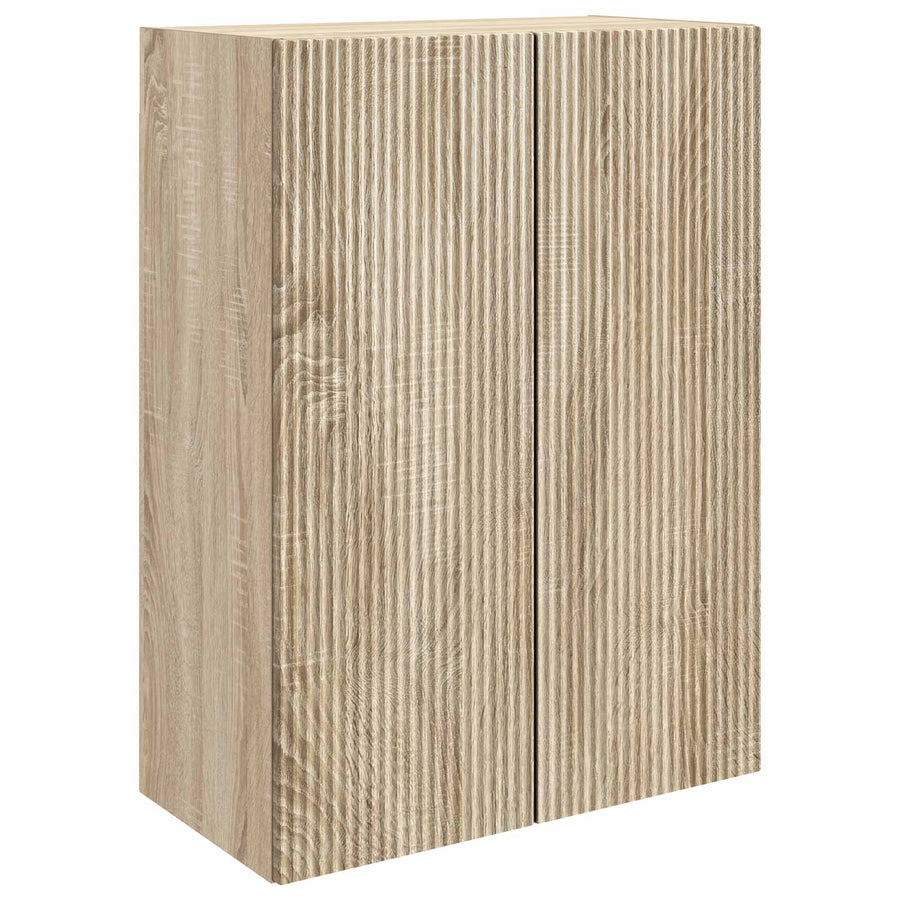 Wandkast Sonoma Eiken 66 x 34,5 x 90 cm Bewerkt hout