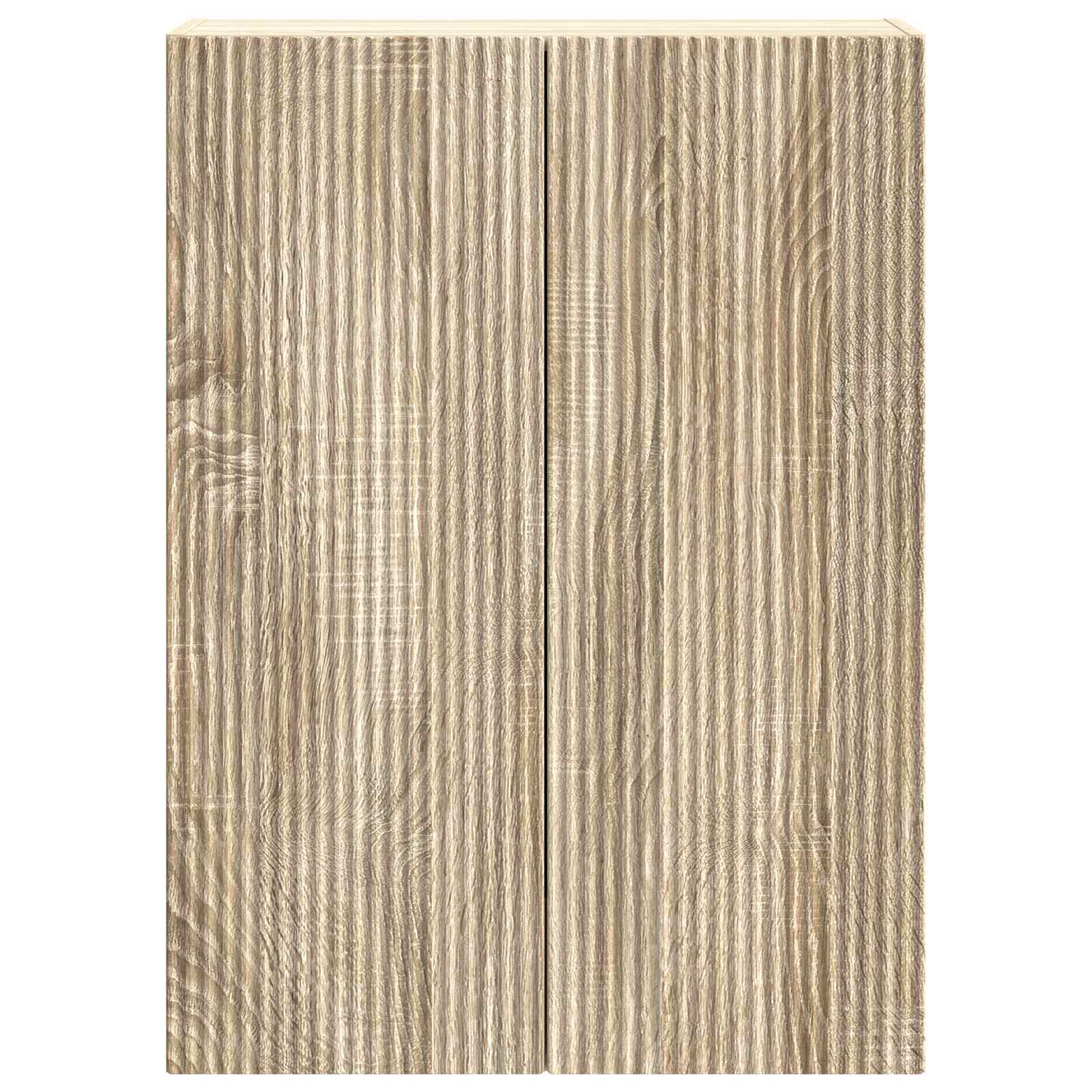 Wandkast Sonoma Eiken 66 x 34,5 x 90 cm Bewerkt hout