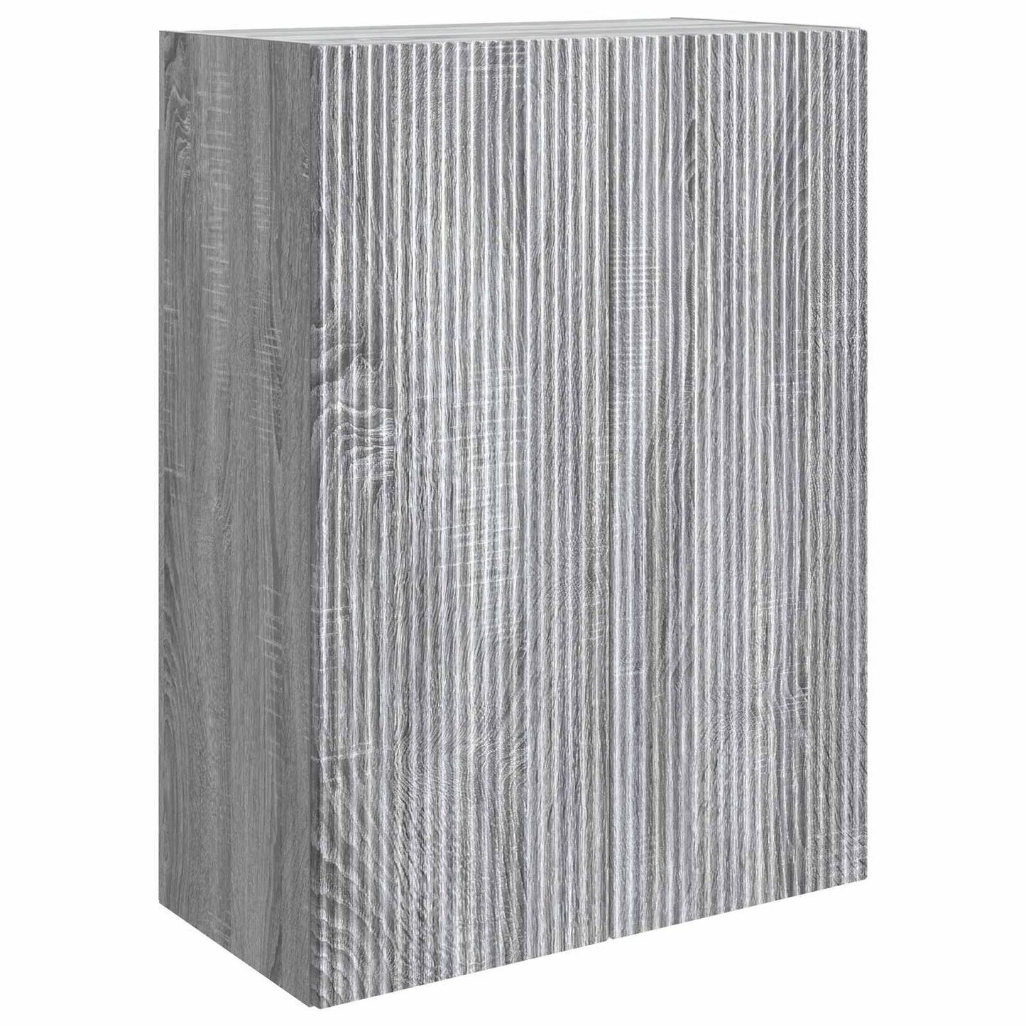 Wandkast Grijs Sonoma 66 x 34,5 x 90 cm Bewerkt hout