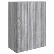 Wandkast 66x34.5x90 cm grijs Sonoma bewerkt hout
