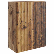 Wandkast 66x34,5x90 cm bewerkt hout