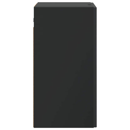 Wandkast Zwart 59 x 31 x 60 cm Bewerkt hout