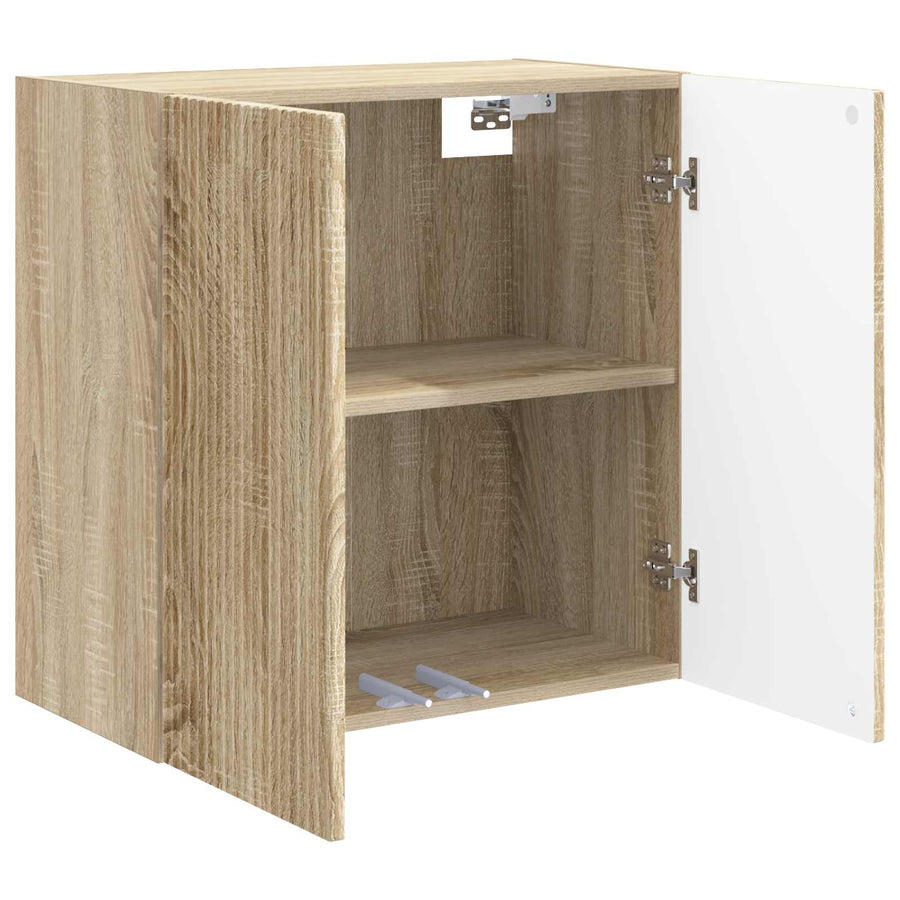 Wandkast Sonoma Eiken 59 x 31 x 60 cm Bewerkt hout