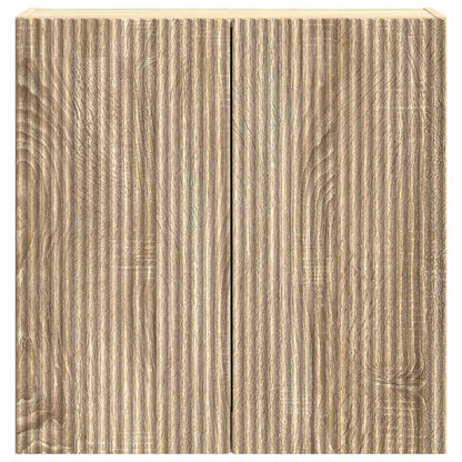Wandkast Sonoma Eiken 59 x 31 x 60 cm Bewerkt hout