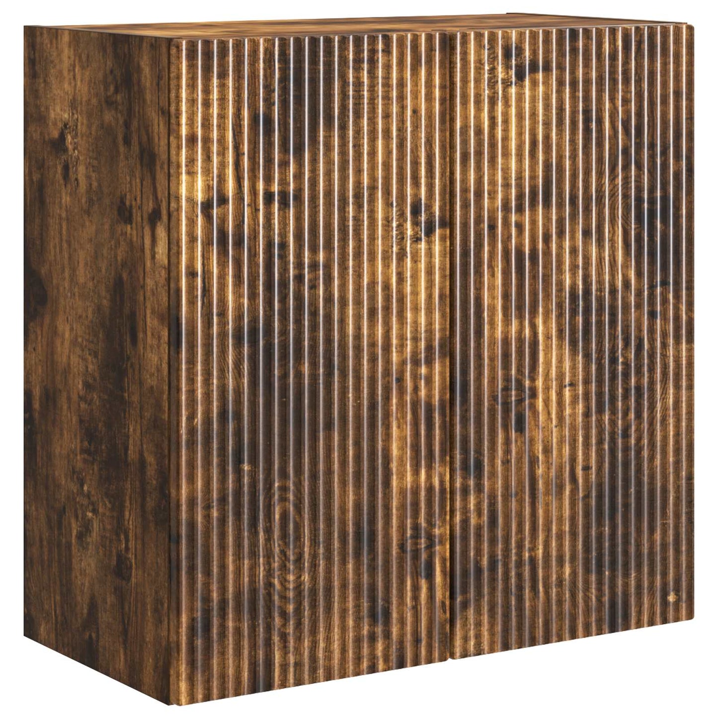 Wandkast Gerookt eiken 59 x 31 x 60 cm Bewerkt hout