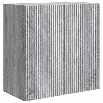 Wandkast Grijs Sonoma 59 x 31 x 60 cm Bewerkt hout