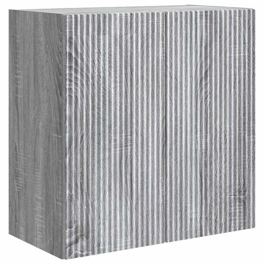 Wandkast Grijs Sonoma 59 x 31 x 60 cm Bewerkt hout