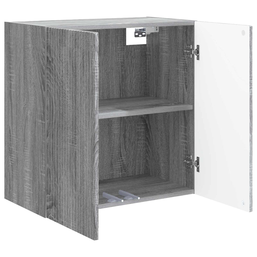 Wandkast Grijs Sonoma 59 x 31 x 60 cm Bewerkt hout