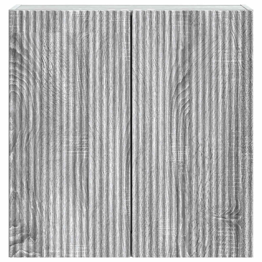 Wandkast Grijs Sonoma 59 x 31 x 60 cm Bewerkt hout