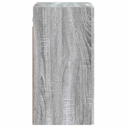 Wandkast Grijs Sonoma 59 x 31 x 60 cm Bewerkt hout