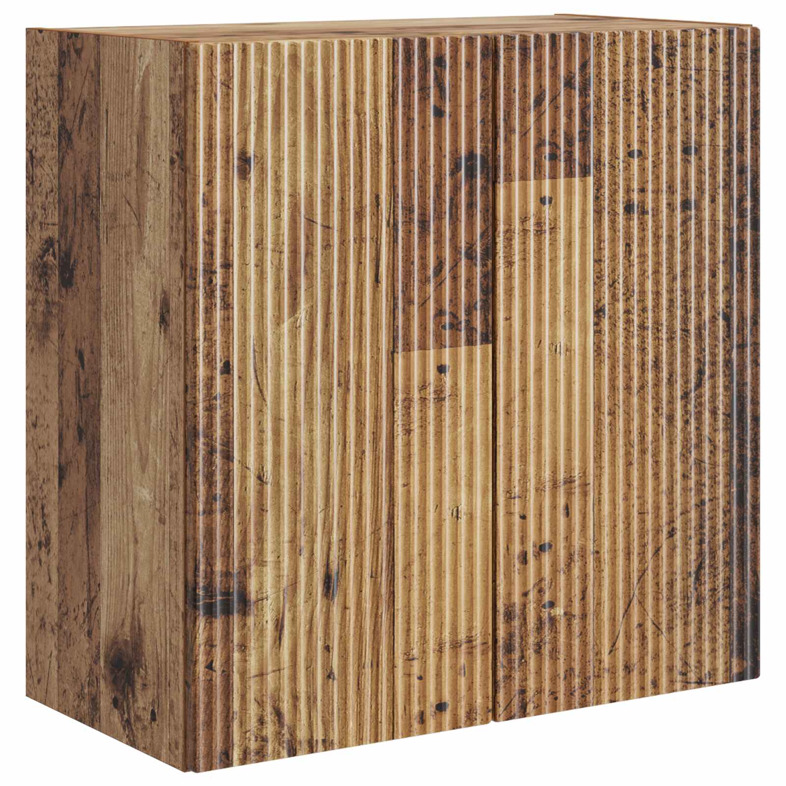 Wandkast Oud hout 59 x 31 x 60 cm Bewerkt hout