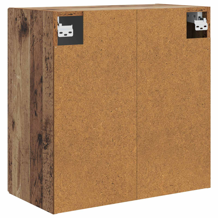 Wandkast Oud hout 59 x 31 x 60 cm Bewerkt hout