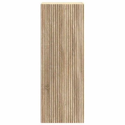 Wandkast Sonoma Eiken 33 x 34,5 x 90 cm Bewerkt hout